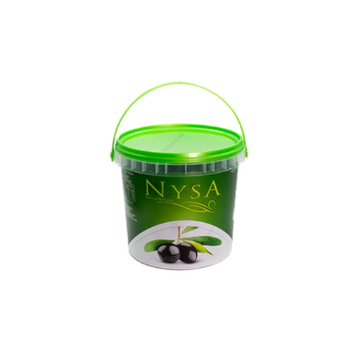 NYSA Masline Negre Naturale cu Samburi Calibrul 280 - 320 1 Kg - WALTI WALTI