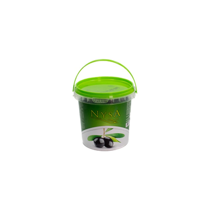 NYSA Masline Negre Naturale cu Samburi Calibrul 280 - 320 350 g - WALTI WALTI