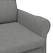 Fotoliu gri închis Gri închis Țesătură și lemn Standard Ergonomic - WALTI WALTI