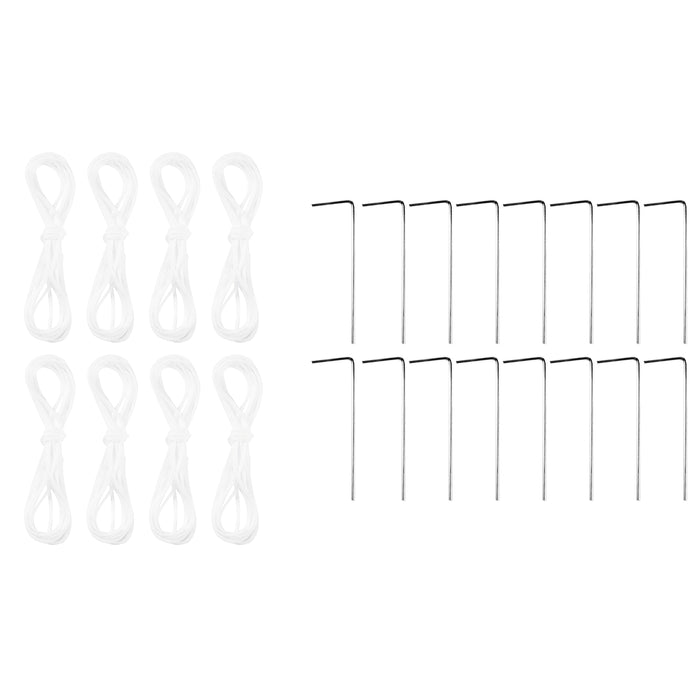 Cort de petrecere cu 10 pereți laterali Verzi 6x4 m PE - WALTI WALTI