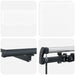 Marchiza manuală retractabilă vidaXL Alb 400x300 cm, Material de schimb pentru marchiza vidaXL pentru cadru de 4x3 m Alb - WALTI WALTI