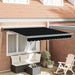 Marchiză retractabilă automată vidaXL neagră 300x250 cm, Țesătură de înlocuire pentru marchiză vidaXL pentru cadru 3x2.5 m negru - WALTI WALTI