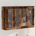 Cloști Montate pe Perete 2 pcs Lemn Vechi 69.5x34x90 cm Lemn Ingineresc - WALTI WALTI