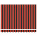 Marchiză Retractabilă Automată Portocalie și Maronie 350x250 cm - WALTI WALTI