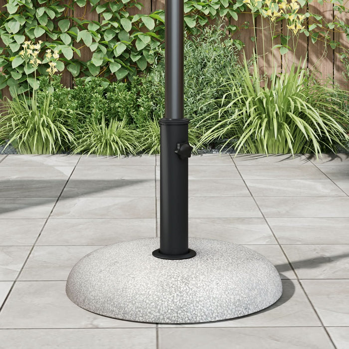 Bază pentru Parasol pentru Stâlpi de 37/42/52/58mm Gri Deschis Beton 20 kg - WALTI WALTI