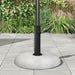 Bază pentru Parasol pentru Stâlpi de 37/42/52/58mm Gri Deschis Beton 20 kg - WALTI WALTI