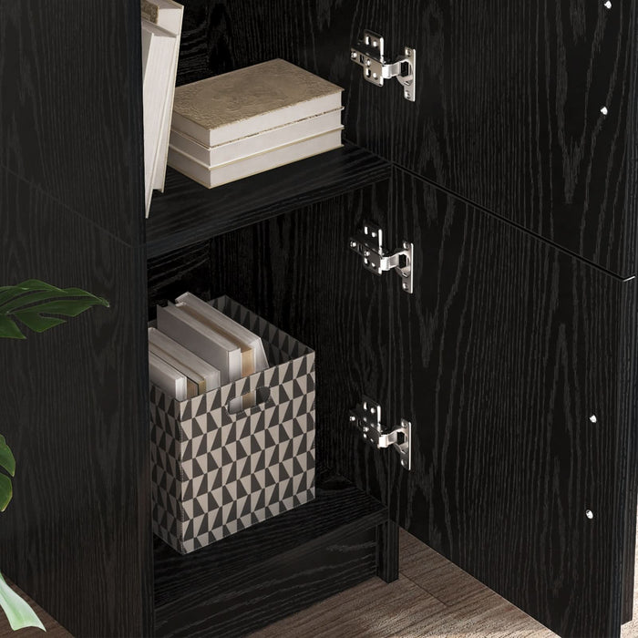 Birou cu stocare Stejar negru Lemn prelucrat - WALTI WALTI
