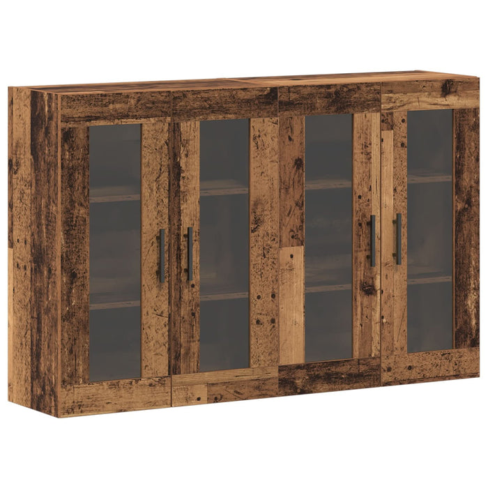 Cloști Montate pe Perete 2 pcs Lemn Vechi 69.5x34x90 cm Lemn Ingineresc - WALTI WALTI