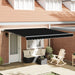 Marchiză retractabilă automatică vidaXL Negru 400x300 cm, Material de schimb pentru marchiză vidaXL pentru cadru de 4x3 m Negru - WALTI WALTI