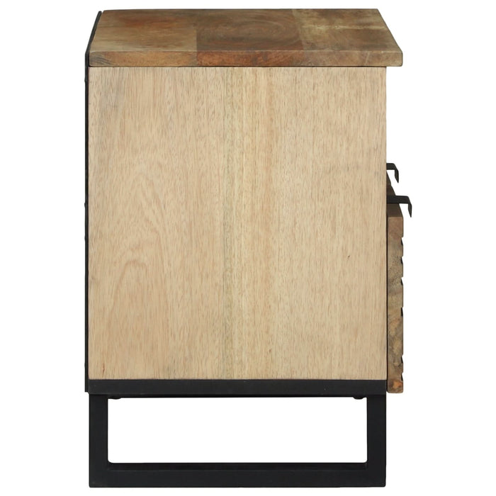 Sertar pentru TV 70x33.5x46 cm Lemn Masiv de Mango - WALTI WALTI
