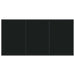 Set de masă pentru grădină cu perne - poliratan maro, vidaXL Masă de grădină neagră 140x80x73 cm - Sticlă securizată - WALTI WALTI