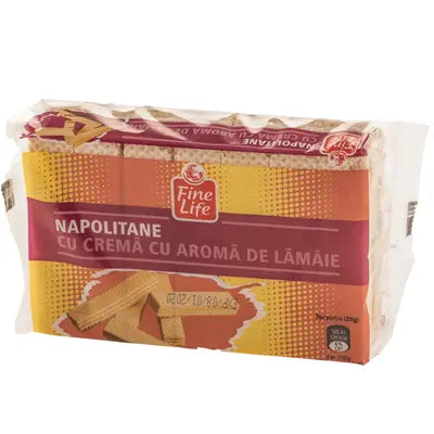 Fine Life Napolitane cu Crema de Lamaie 175 g - WALTI WALTI