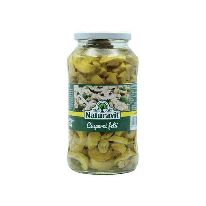Naturavit Ciuperci Felii la Borcan 680 g - WALTI WALTI