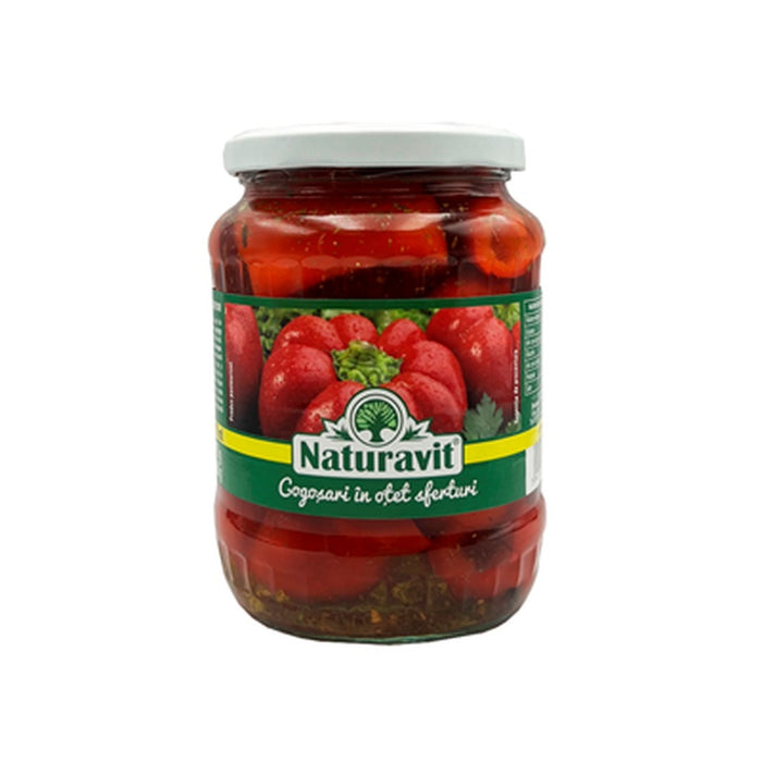 Naturavit Gogosari in Otet Sferturi 670 g - WALTI WALTI