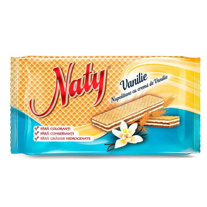 Naty Napolitane Crema de Vanilie 160 g - WALTI WALTI