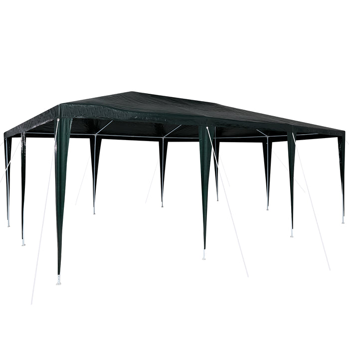 Cort de petrecere Verde 6x4 m PE - WALTI WALTI