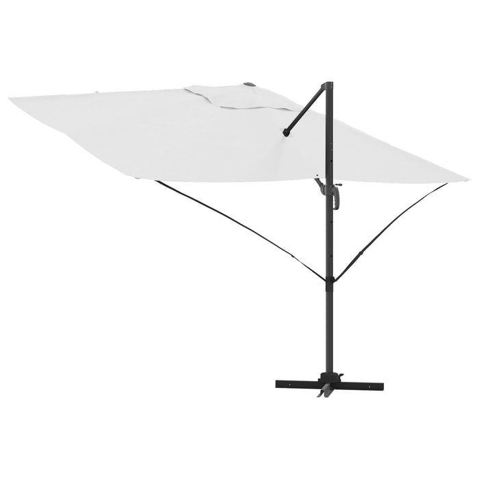 Umbrelă Cantilever Nisip Poliester Mare Înclinabilă - WALTI WALTI