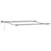 Marchiză manuală retractabilă vidaXL cu LED alb 400x350 cm, Material de schimb pentru marchiză vidaXL pentru cadru de 4x3,5 m alb - WALTI WALTI