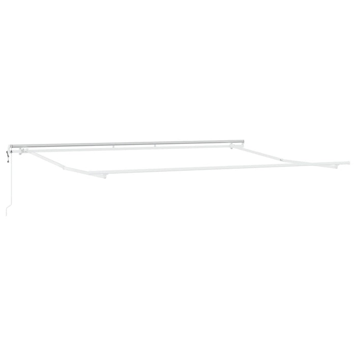 Marchiză Retractabilă Automatică vidaXL Alb 450x300 cm, Material de Înlocuire pentru Marchiză vidaXL 4.5x3 m Alb - WALTI WALTI