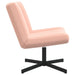 Scaun Accent Roz Baby Poliester, Oțel Standard Rotativ - WALTI WALTI