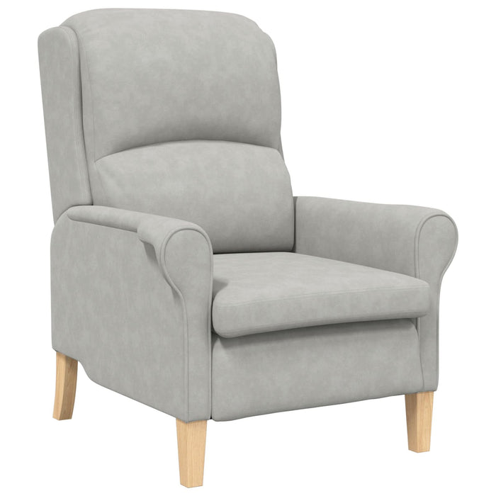 Fotoliu Gri Deschis Gri deschis Țesătură Standard Ergonomic - WALTI WALTI