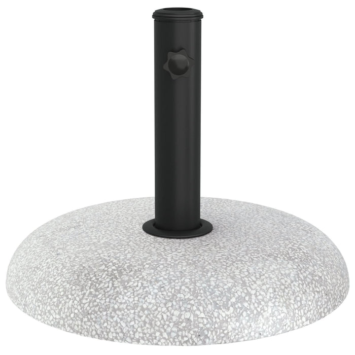 Bază pentru Parasol pentru Stâlpi de 37/42/52/58mm Gri Deschis Beton 20 kg - WALTI WALTI