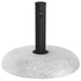 Bază pentru Parasol pentru Stâlpi de 37/42/52/58mm Gri Deschis Beton 20 kg - WALTI WALTI