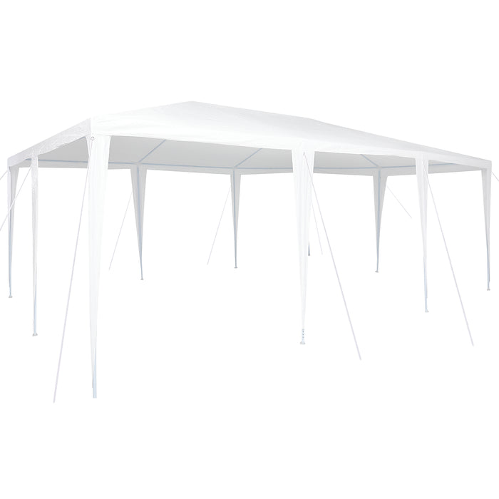 Cort de Petrecere Alb 6x4 m PE - WALTI WALTI