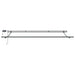 Marchiză Manuală Retractabilă cu LED Portocalie și Maro 400x300 cm - WALTI WALTI