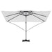 Umbrelă Cantilever Nisip Poliester Mare Înclinabilă - WALTI WALTI