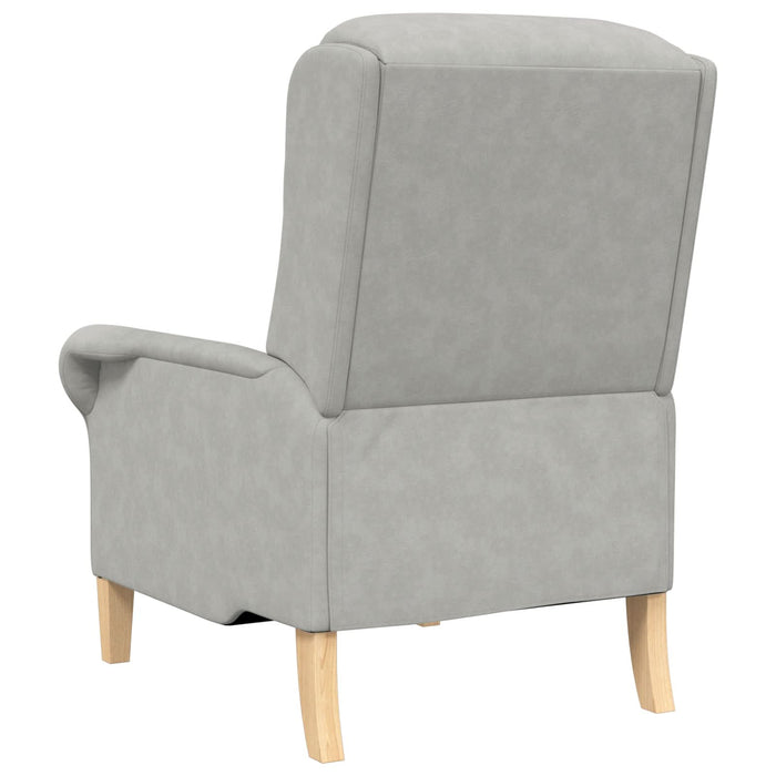Fotoliu Gri Deschis Gri deschis Țesătură Standard Ergonomic - WALTI WALTI
