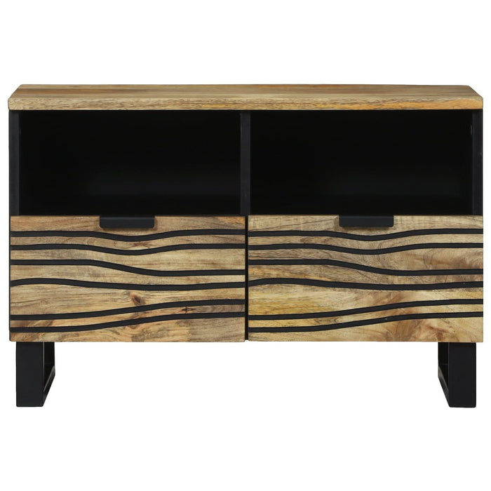 Sertar pentru TV 70x33.5x46 cm Lemn Masiv de Mango - WALTI WALTI