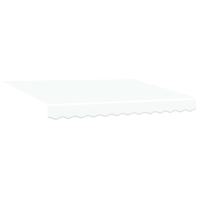 Marchiză retractabilă automată albă 350x250 cm, Parte de înlocuire pentru marchiză vidaXL pentru cadru de 3.5x2.5 m alb - WALTI WALTI