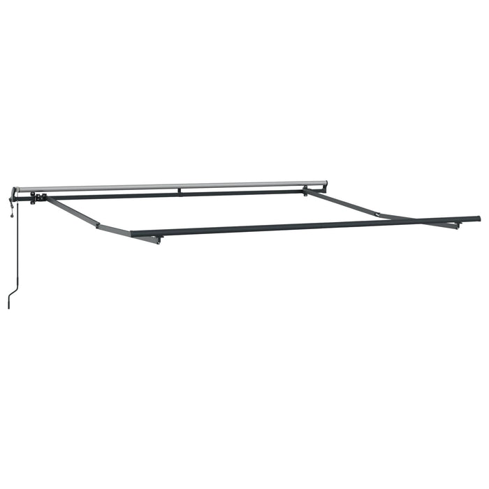 Markiză retractabilă automată vidaXL verde și galben 350x250 cm, Cotică de înlocuire pentru markiză vidaXL pentru cadru de 3.5x2.5 m verde și galben - WALTI WALTI