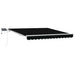 Marchiză manuală retractabilă cu LED neagră 300x250 cm, vidaXL Material de înlocuire pentru marchiză de 3x2.5 m cadru negru - WALTI WALTI