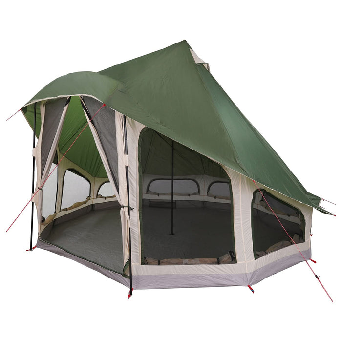 Cort Familial Tipi Verde 6 Persoane Impermeabil - WALTI WALTI