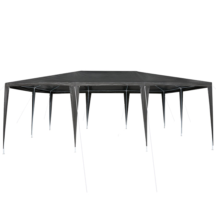 Cort de petrecere Antracit 6x4 m PE - WALTI WALTI