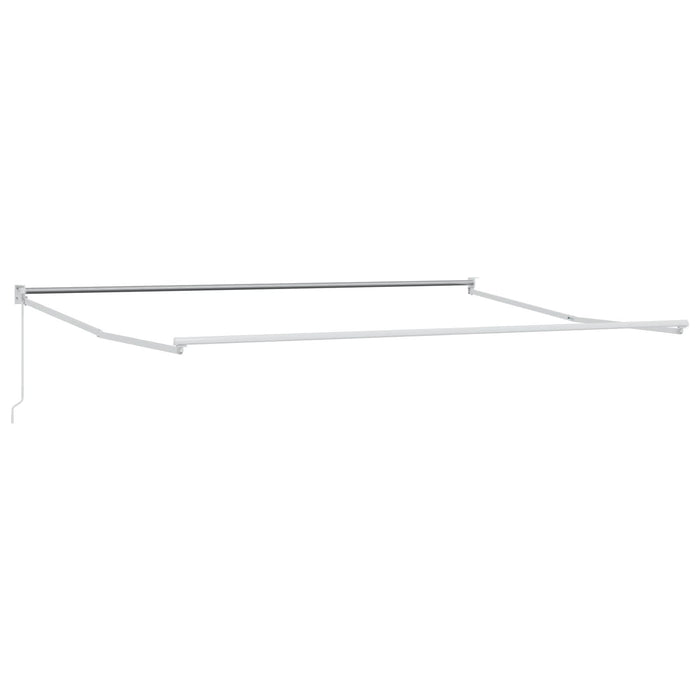 Marchiză Retractabilă Manuală Dungă Multicolor 450x300 cm - WALTI WALTI