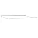 Marchiză Retractabilă Manuală Dungă Multicolor 450x300 cm - WALTI WALTI