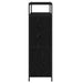 Cabinet pentru pantofi cu 4 sertare flip Black Oak 100x34x112 cm - WALTI WALTI