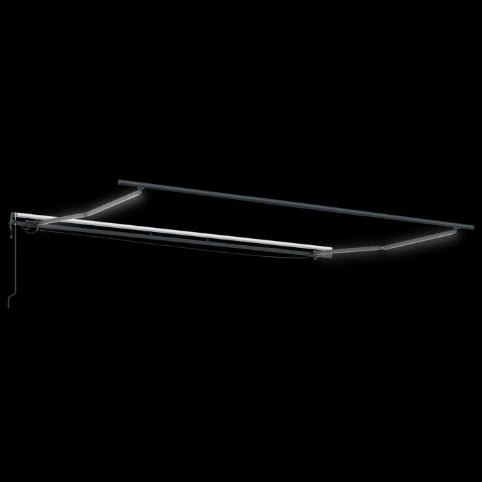 Marchiză retractabilă automată cu LED neagră 400x300 cm, vidaXL Material de înlocuire pentru marchiză 4x3 m neagră - WALTI WALTI