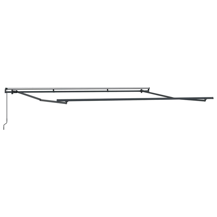 Marchiza manuală retractabilă vidaXL Alb 400x300 cm, Material de schimb pentru marchiza vidaXL pentru cadru de 4x3 m Alb - WALTI WALTI