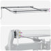 Markiză retractabilă automată vidaXL verde și galben 350x250 cm, Cotică de înlocuire pentru markiză vidaXL pentru cadru de 3.5x2.5 m verde și galben - WALTI WALTI