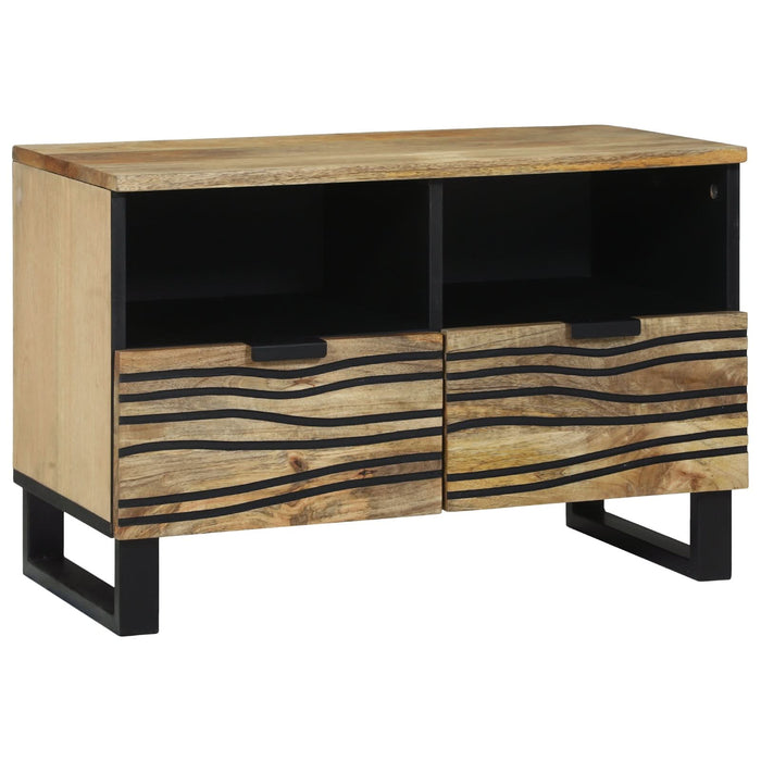 Sertar pentru TV 70x33.5x46 cm Lemn Masiv de Mango - WALTI WALTI