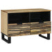 Sertar pentru TV 70x33.5x46 cm Lemn Masiv de Mango - WALTI WALTI