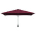 Umbrela de terasă Roșu Bordeaux Țesătură din poliester Mare - WALTI WALTI