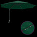 Umbrelă de Grădină Montată pe Perete cu LED-uri Verde 248 cm - WALTI WALTI