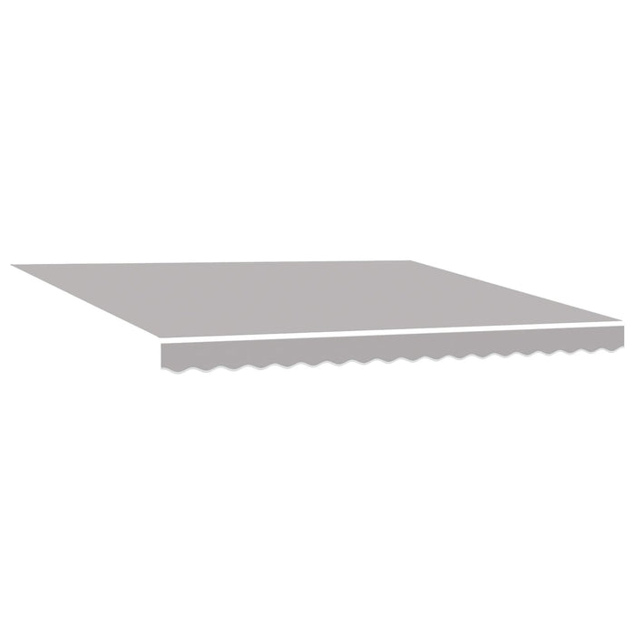 Marchiza retractabilă automată vidaXL gri deschis 400x300 cm, Țesătură pentru înlocuirea marchizei vidaXL pentru cadru de 4x3 m gri deschis - WALTI WALTI