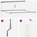 Marchiză manuală retractabilă Alb 450x300 cm, Material de schimb pentru marchiză 4.5x3 m Alb - WALTI WALTI