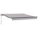 Cort retractabil automatic vidaXL gri deschis 350x250 cm, Țesătura de înlocuire pentru cort vidaXL pentru cadru de 3,5x2,5 m gri deschis - WALTI WALTI